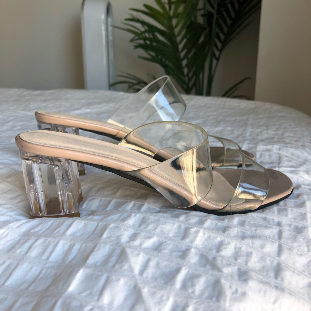 Transparent Jelly High Heel Sandals
